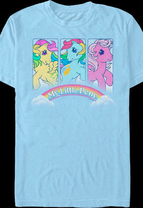 Rainbow Panels Little Pony T-Shirt