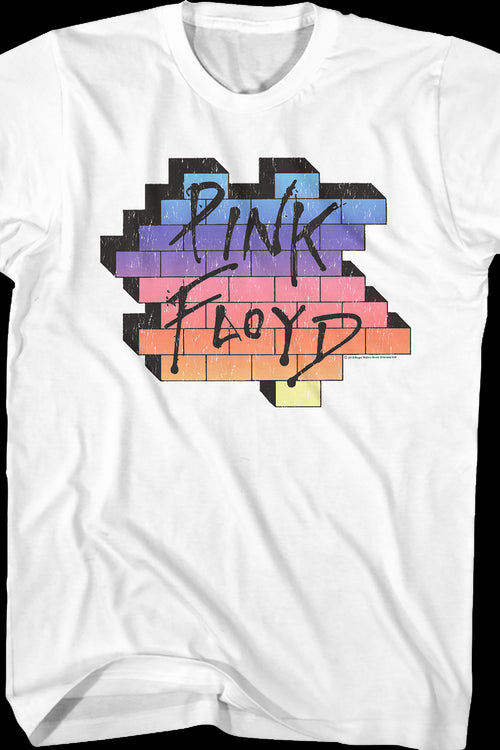 Rainbow Wall Pink Floyd T-Shirtmain product image
