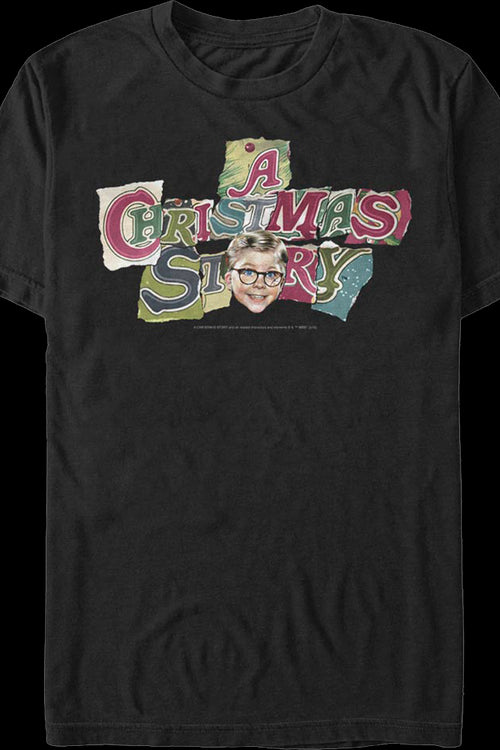 Ralphie Logo A Christmas Story T-Shirtmain product image