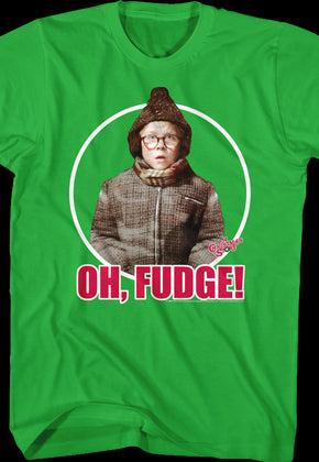 Ralphie Oh Fudge Christmas Story T-Shirt