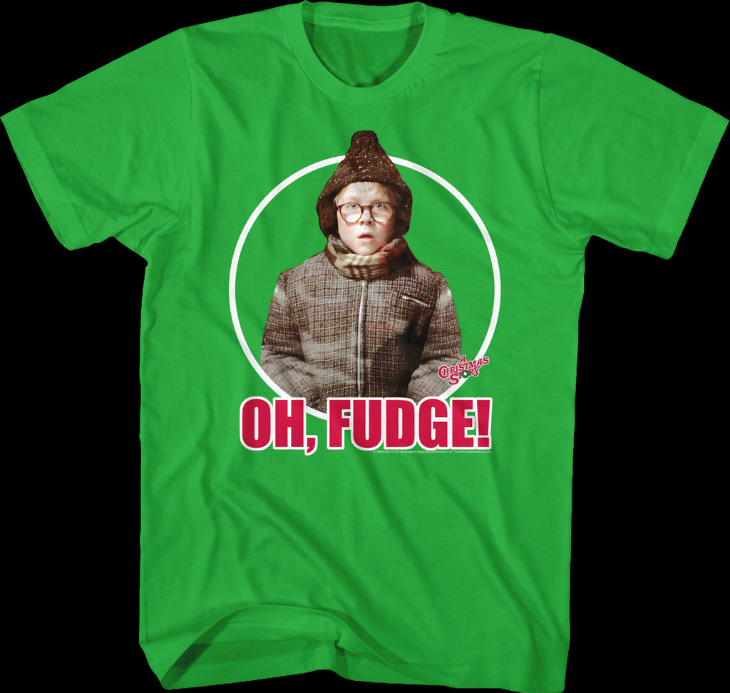 Ralphie Oh Fudge Christmas Story TShirt