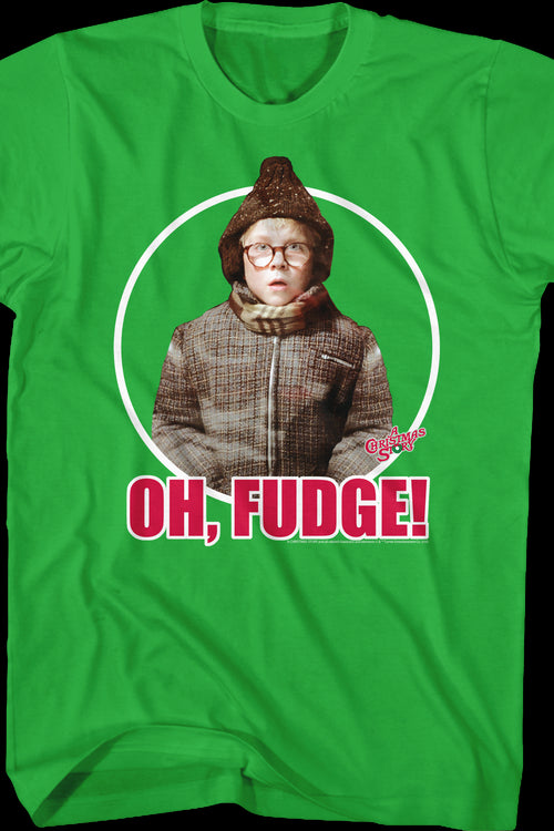 Ralphie Oh Fudge Christmas Story T-Shirtmain product image