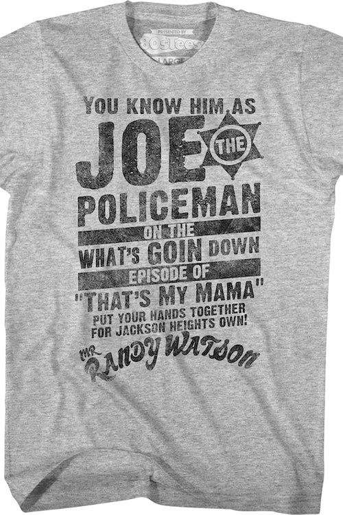 Randy Watson Coming To America T-Shirtmain product image