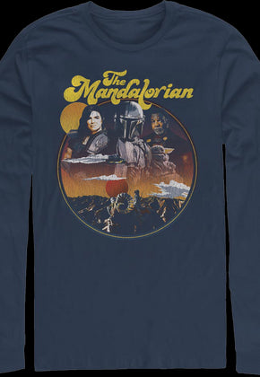 Razor Crest Crew The Mandalorian Star Wars Long Sleeve Shirt
