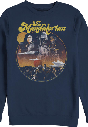 Razor Crest Crew The Mandalorian Star Wars Sweatshirt