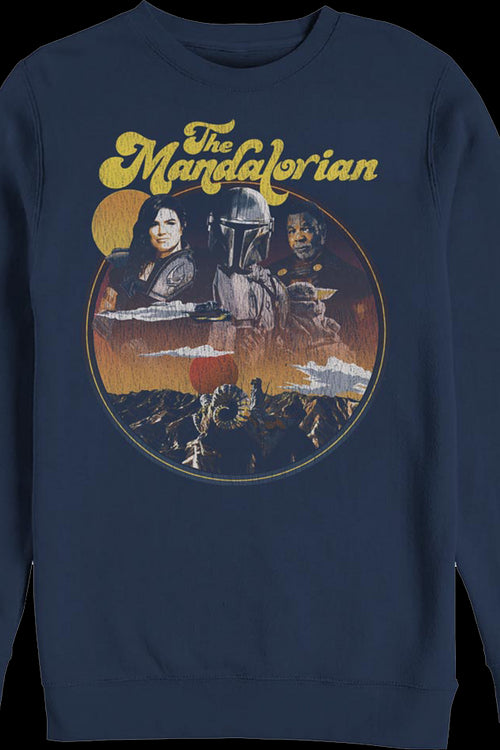 Razor Crest Crew The Mandalorian Star Wars Sweatshirtmain product image