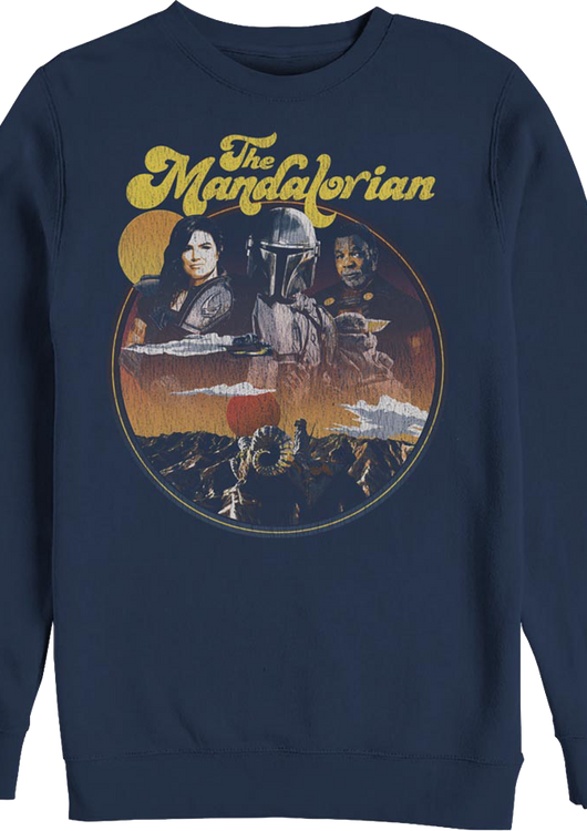 Razor Crest Crew The Mandalorian Star Wars Sweatshirt - main product image