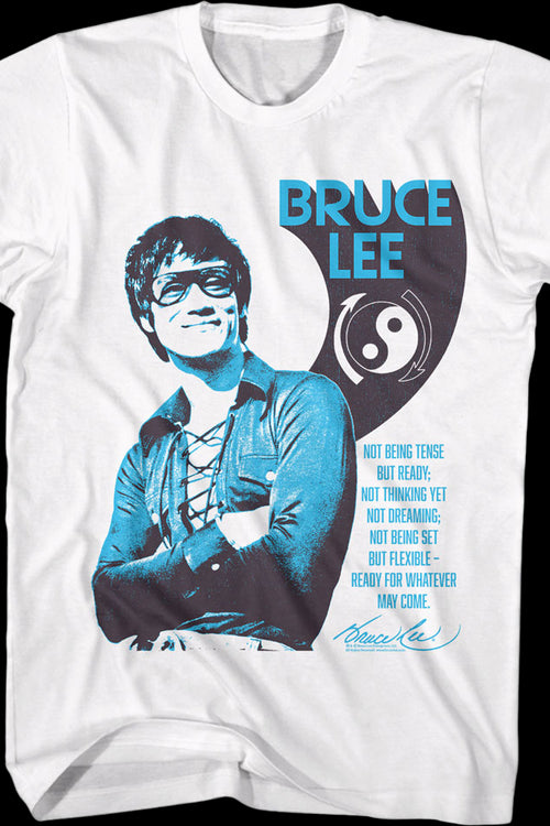 Ready For Whatever May Come Bruce Lee T-Shirtmain product image