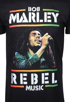 Rebel Music Bob Marley T-Shirt