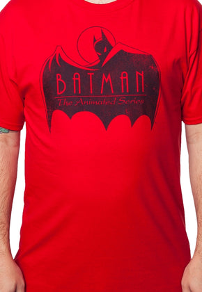 Red Cape Batman The Animated Series T-Shirt