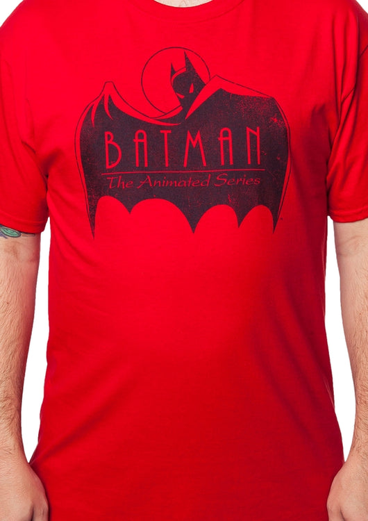 Red Cape Batman The Animated Series T-Shirt - main product image