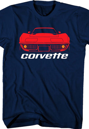 Red Corvette Chevrolet T-Shirt