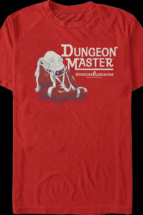 Red Dungeon Master Dungeons & Dragons T-Shirtmain product image