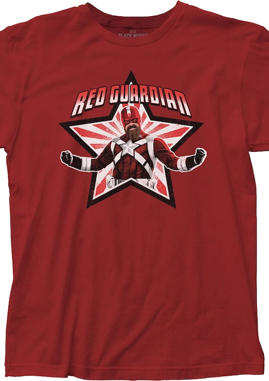 Red Guardian Black Widow Marvel Comics T-Shirt - main product image