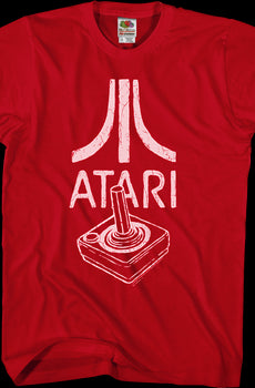 Red Joystick Atari Shirt