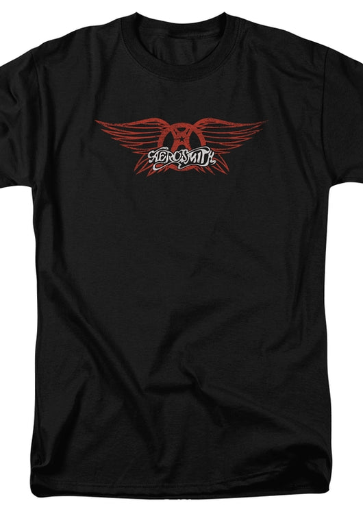Red Logo Aerosmith T-Shirt - main product image