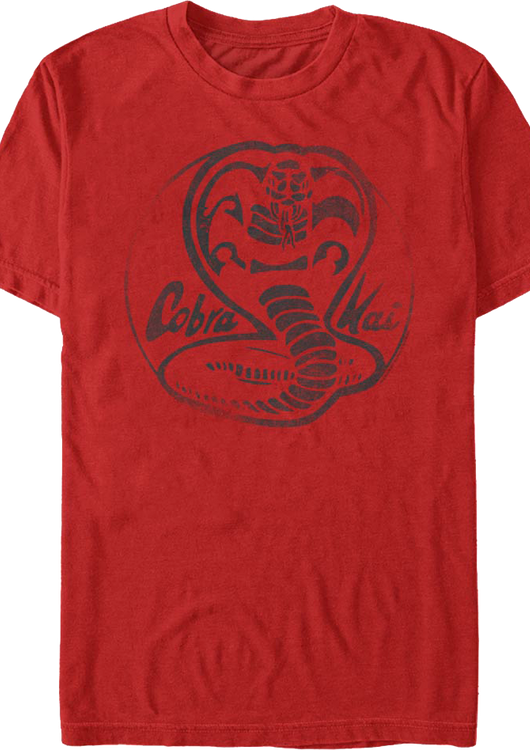 Red Logo Cobra Kai T-Shirt - main product image