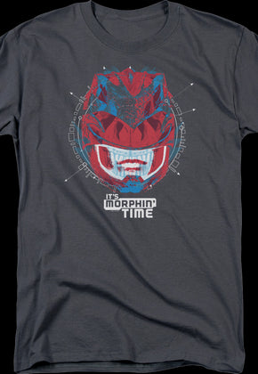 Red Ranger It's Morphin' Time Mighty Morphin Power Rangers T-Shirt