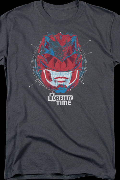 Red Ranger It's Morphin' Time Mighty Morphin Power Rangers T-Shirtmain product image