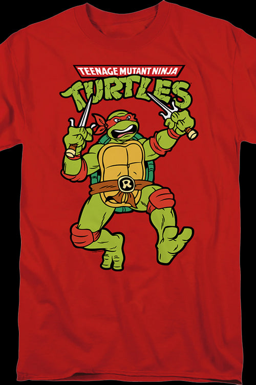 Red Raphael Teenage Mutant Ninja Turtles T-Shirtmain product image