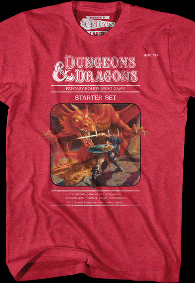 Red Starter Set Dungeons & Dragons T-Shirt