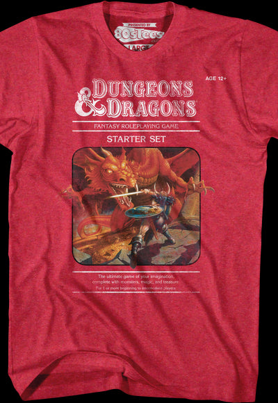 Red Starter Set Dungeons & Dragons T-Shirt
