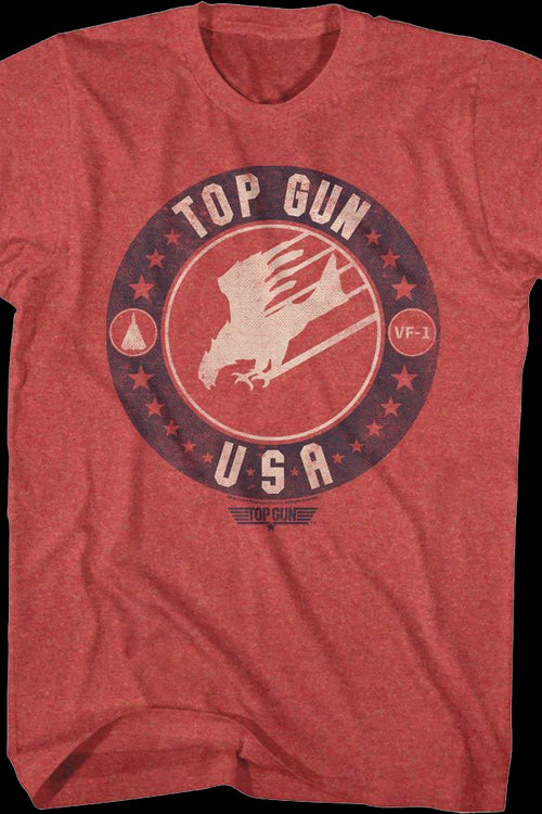 Red VF-1 Top Gun T-Shirtmain product image
