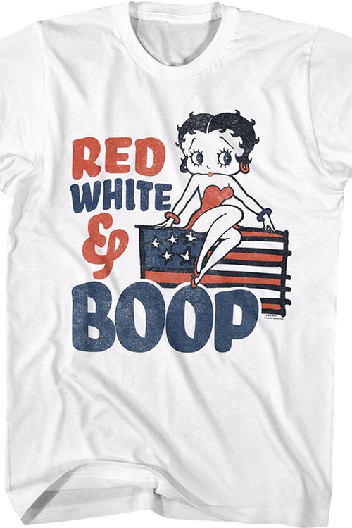 Red White & Boop Betty Boop T-Shirtmain product image