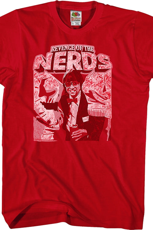 Red Wormser Revenge of the Nerds T-Shirtmain product image