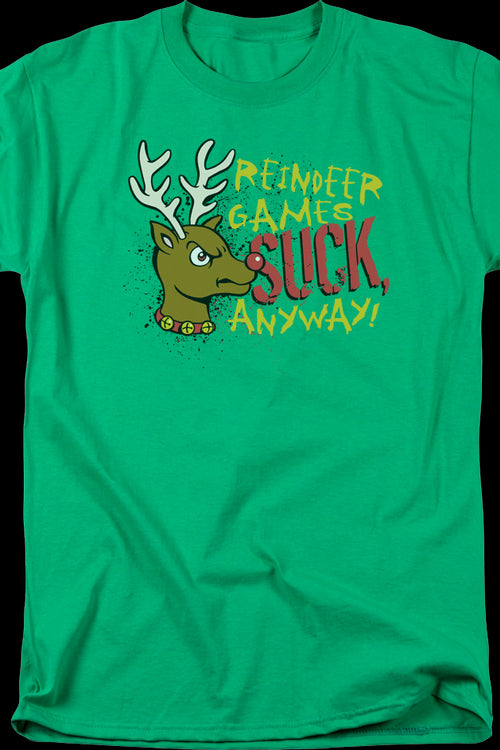Reindeer Games Suck T-Shirtmain product image