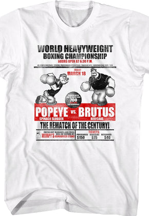 Rematch Of The Century Popeye T-Shirt