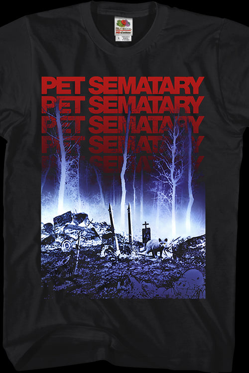 Repeating Logo Pet Sematary T-Shirtmain product image