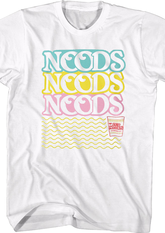 Repeating Noods Cup Noodles T-Shirt - main product image