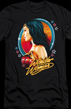 Retro Airbrush Wonder Woman 1984 T-Shirt