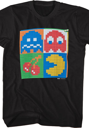 Retro Blocks Pac-Man T-Shirt