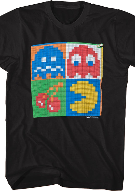 Retro Blocks Pac-Man T-Shirt - main product image