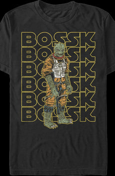 Retro Bossk Star Wars T-Shirt