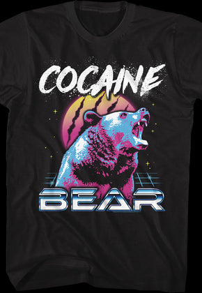 Retro Cocaine Bear T-Shirt