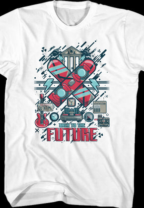 Retro Collage Back To The Future T-Shirt