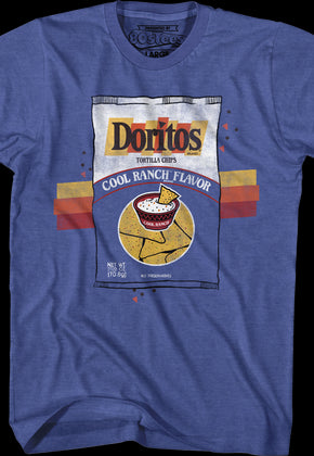 Retro Cool Ranch Flavor Doritos T-Shirt