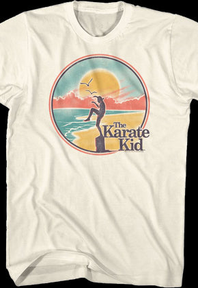 Retro Crane Kick Karate Kid T-Shirt