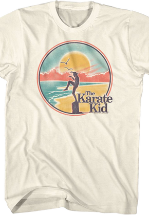 Retro Crane Kick Karate Kid T-Shirt