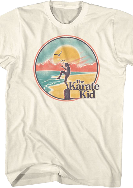 Retro Crane Kick Karate Kid T-Shirt - main product image