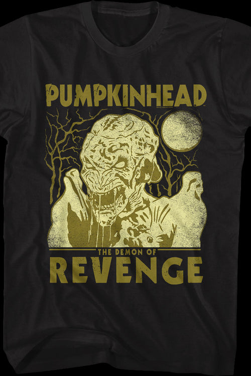 Retro Demon Of Revenge Pumpkinhead T-Shirtmain product image