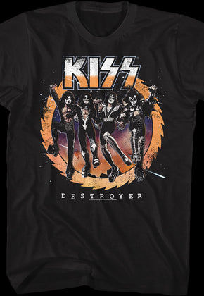 Retro Destroyer KISS T-Shirt