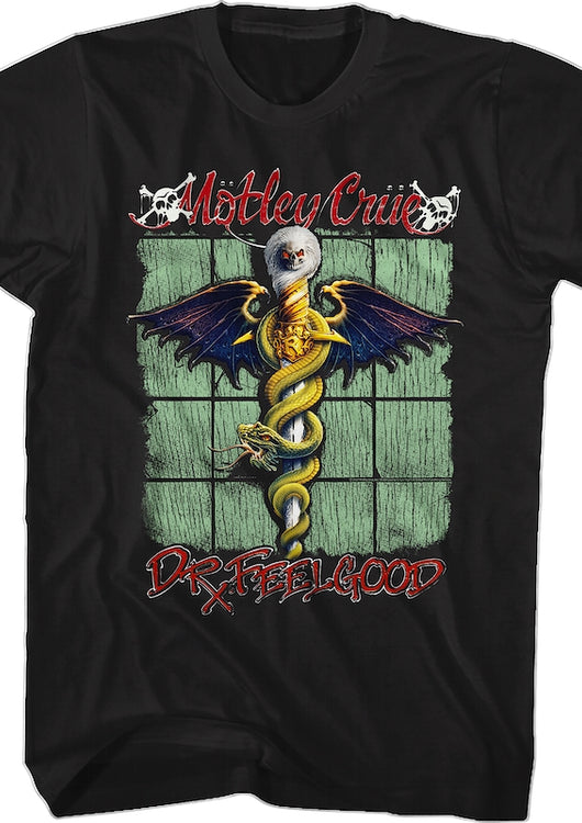 Retro Dr. Feelgood Motley Crue T-Shirt - main product image