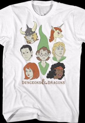 Retro Expressions Dungeons & Dragons T-Shirt