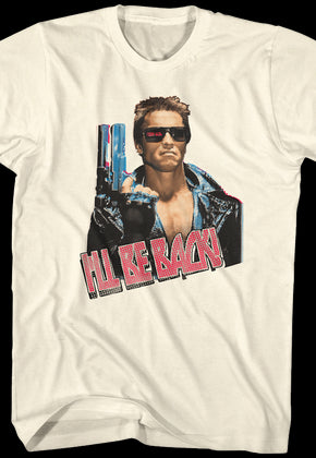 Retro I'll Be Back Terminator Shirt