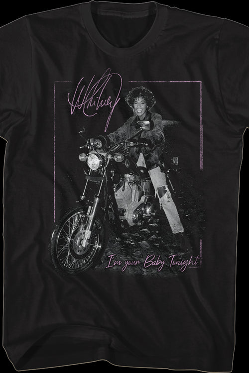 Retro I'm Your Baby Tonight Whitney Houston T-Shirtmain product image