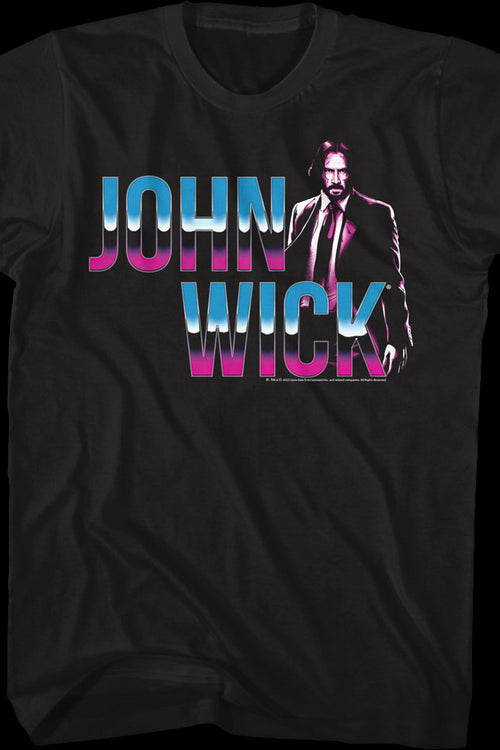 Retro John Wick T-Shirtmain product image